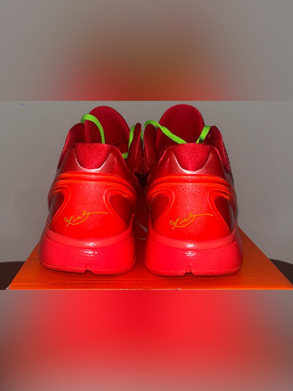Nike Kobe 6 Protro Reverse Grinch Brand New With Box Grade School Size 7Y - Picture 3 of 5